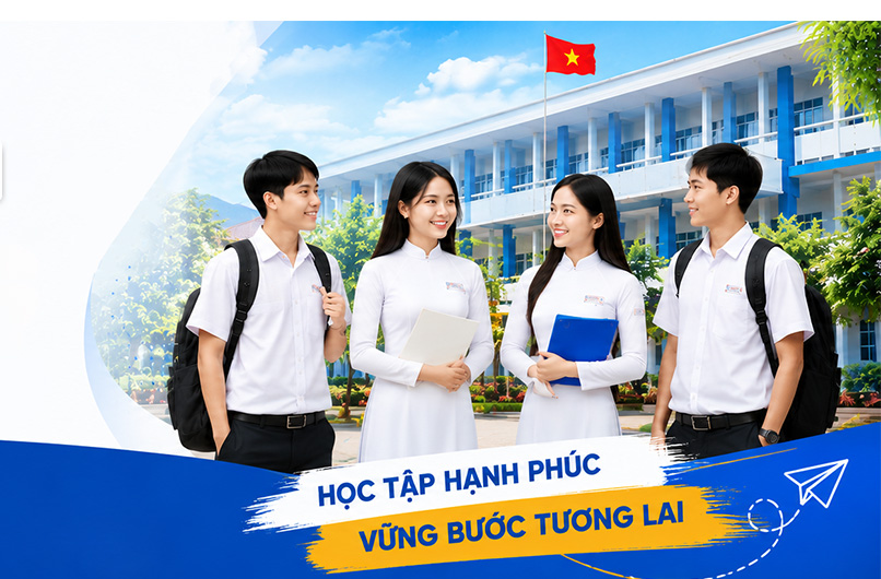 Học sinh Trường THPT Hàm Thuận Bắc